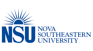Nova South Eastern University Logo in Blue Color